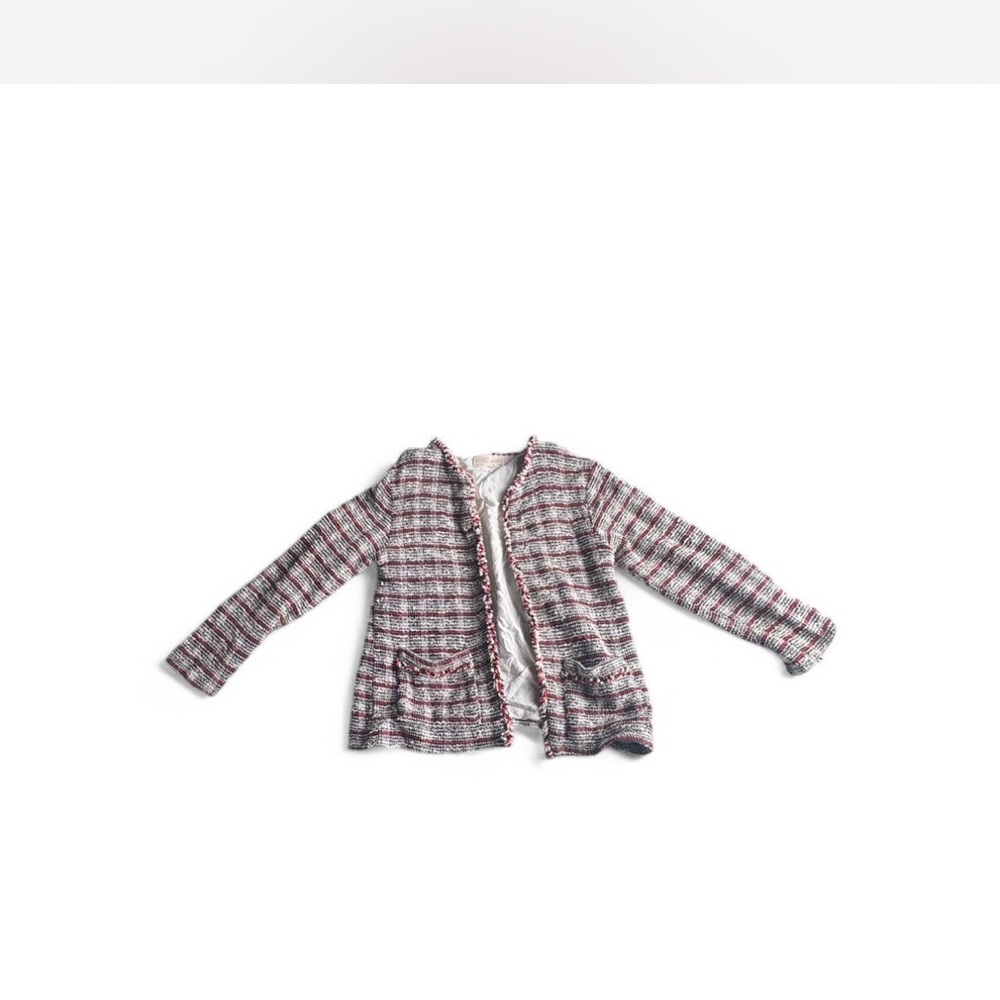Zara Kids Multicolor Tweed Jacket